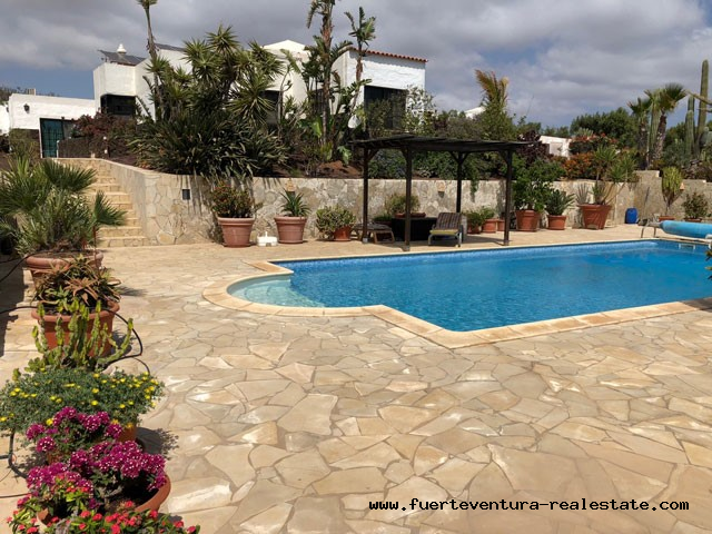 For sale! A unique villa with sea views in a unique location in the south of Fuerteventura