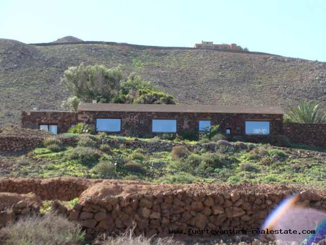 A vendre! Cette villa unique est située au meilleur endroit du nord de Fuerteventura, à Los Risquetes, Fuerteventura