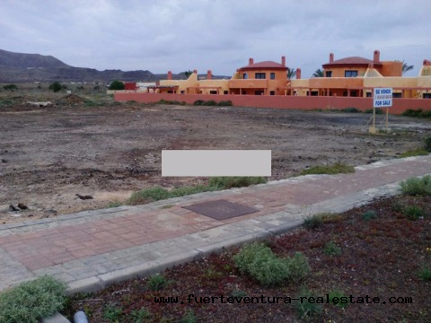 A vendre! 3000 m2 du terrain avec vue sur mer à Corralejo, Fuerteventura