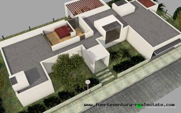 In project! Luxurious villas with pool
