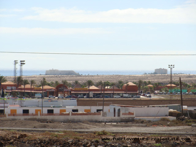 A vendre!  Terrain urbain avec vue sur la mer à Corralejo, Fuerteventura