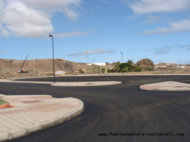 For sale! Urban plots with seaview at Corralejo, Fuerteventura