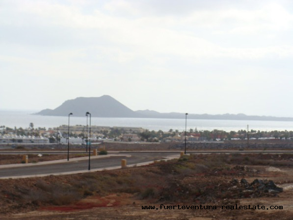 In vendita! Trama urbana a Corralejo con vista sul mare a Fuerteventura