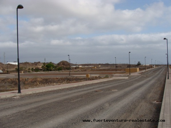 In the sale! Land for use in a residential building in Corralejo, Fuerteventura
