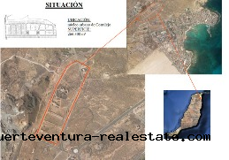 For sale! Plot for commercial use at Corralejo, Fuerteventura