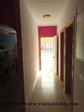 Im Verkauf! Schöne Wohnung in der Wohnanlage Las Caletas auf  Fuerteventura