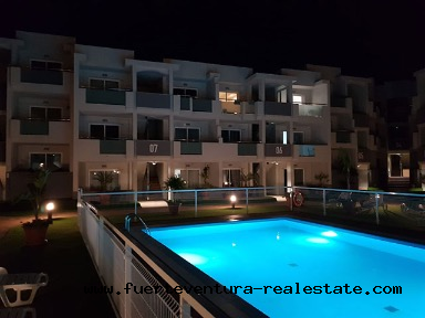 Grazioso appartamento in vendita a Corralejo con piscina comune