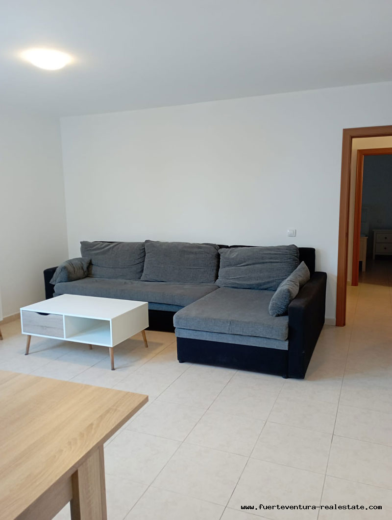 Wir verkaufen eine schöne Wohnung im Mirador Atlantico in Corralejo