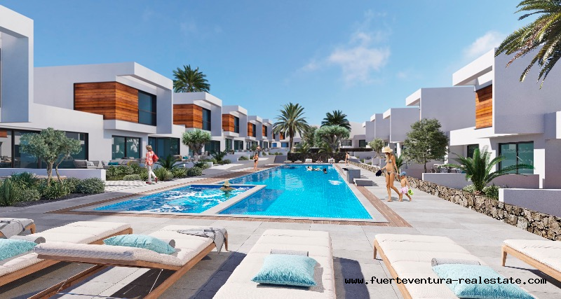 For sale! New build houses in Casilla de Costa, near the village of Villaverde, in the north of Fuerteventura.