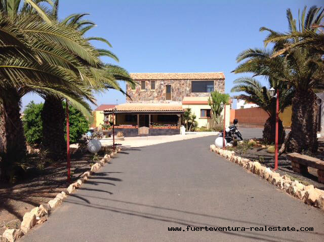 This beautiful villa with sea views is for sale in Los Estancos on Fuerteventura
