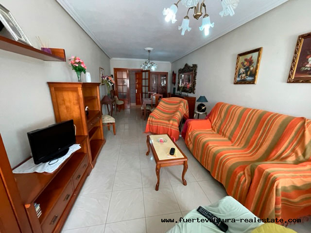 For sale! Beautiful apartment in Puerto del Rosario with sea view